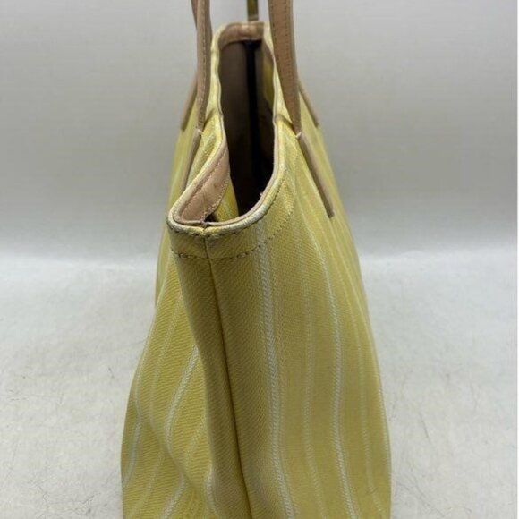 COA Included Coach Legacy Weekend Ticking Stripe Large Bag - Picture 5 of 7